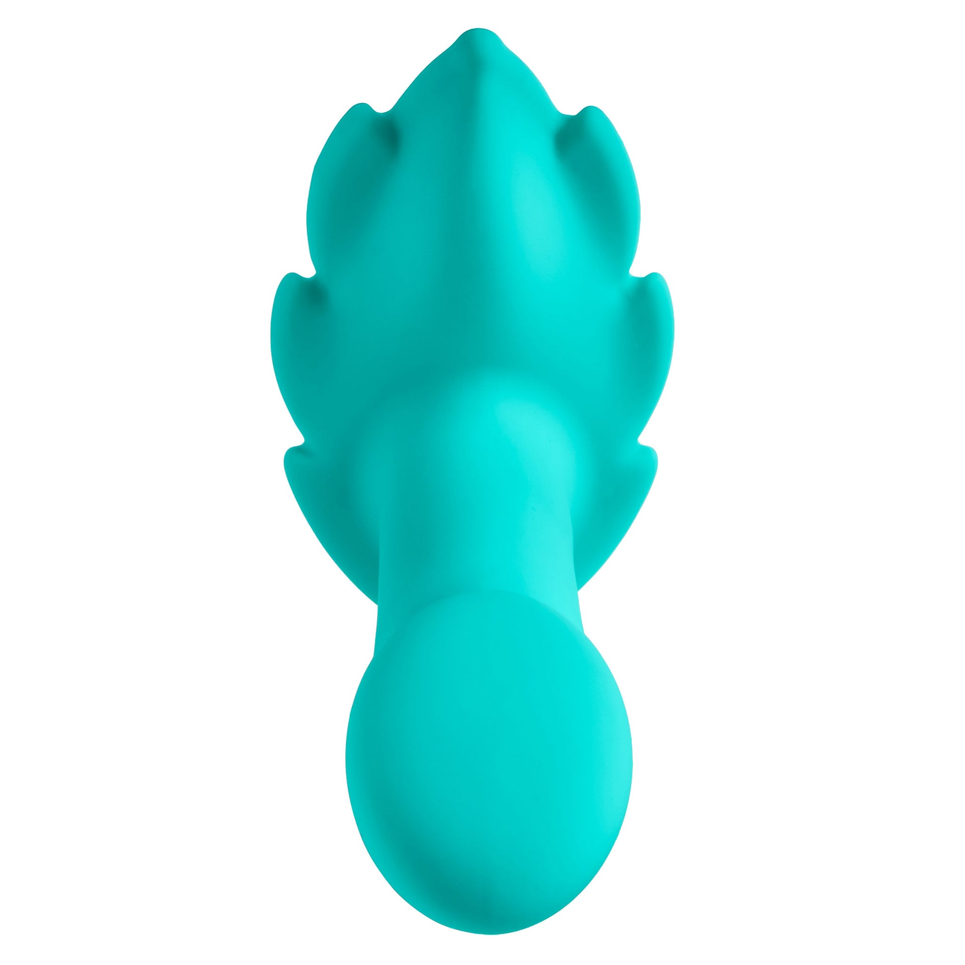 Partner Panty Leaf Vibrator With Remote Control - Teal - Not Very Vanilla