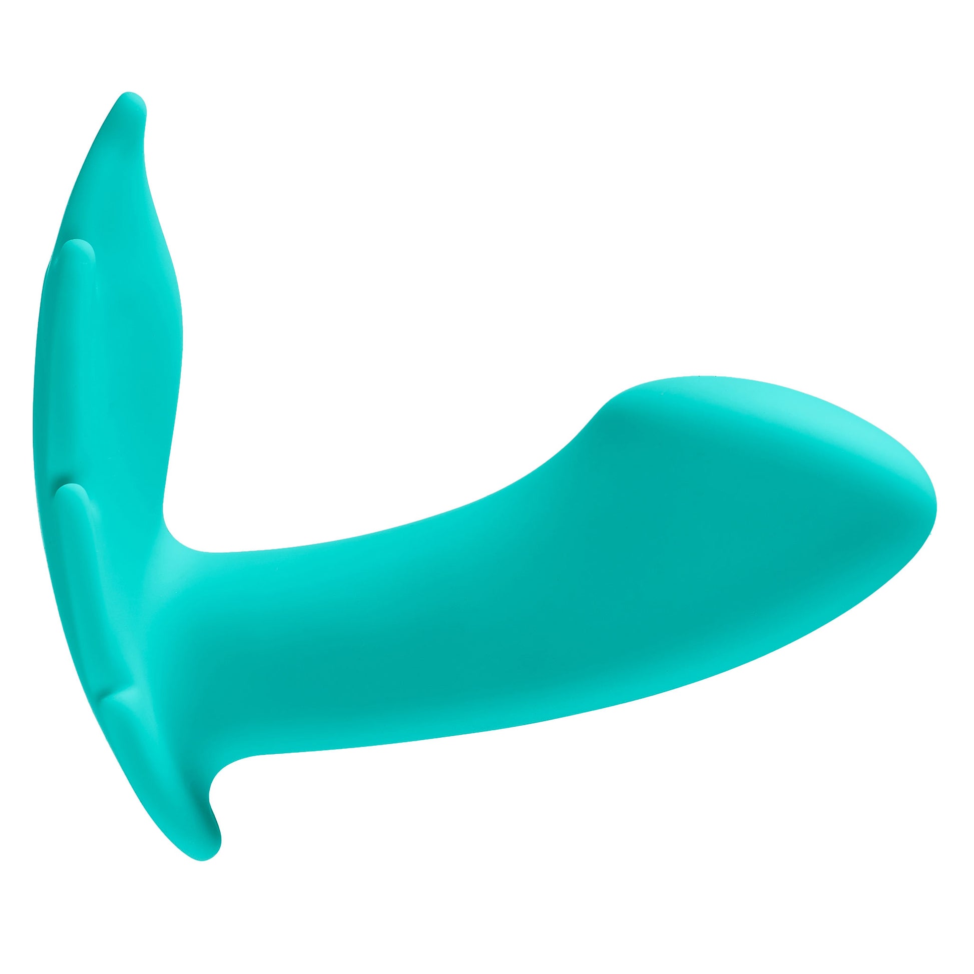 Partner Panty Leaf Vibrator With Remote Control - Teal - Not Very Vanilla