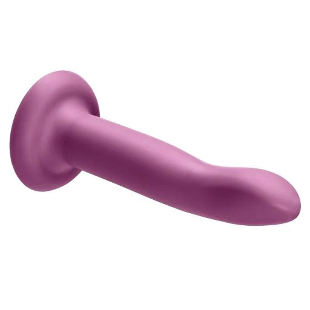 Ergo Super Flexi II Dong Soft and Flexible Liquid Silicone With Vibrator - Plum - Not Very Vanilla