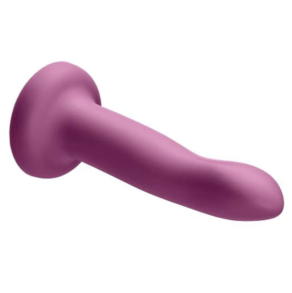 Ergo Super Flexi IV Dong Soft and Flexible Liquid Silicone With Vibrator - Plum - Not Very Vanilla