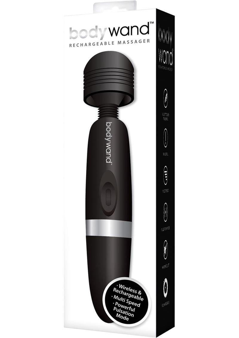 Bodywand Rechargeable Massager - Black - Not Very Vanilla