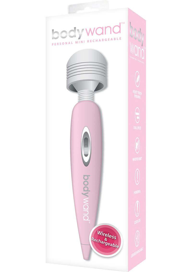 Bodywand Personal Mini Rechargeable Wand - Pink - Not Very Vanilla