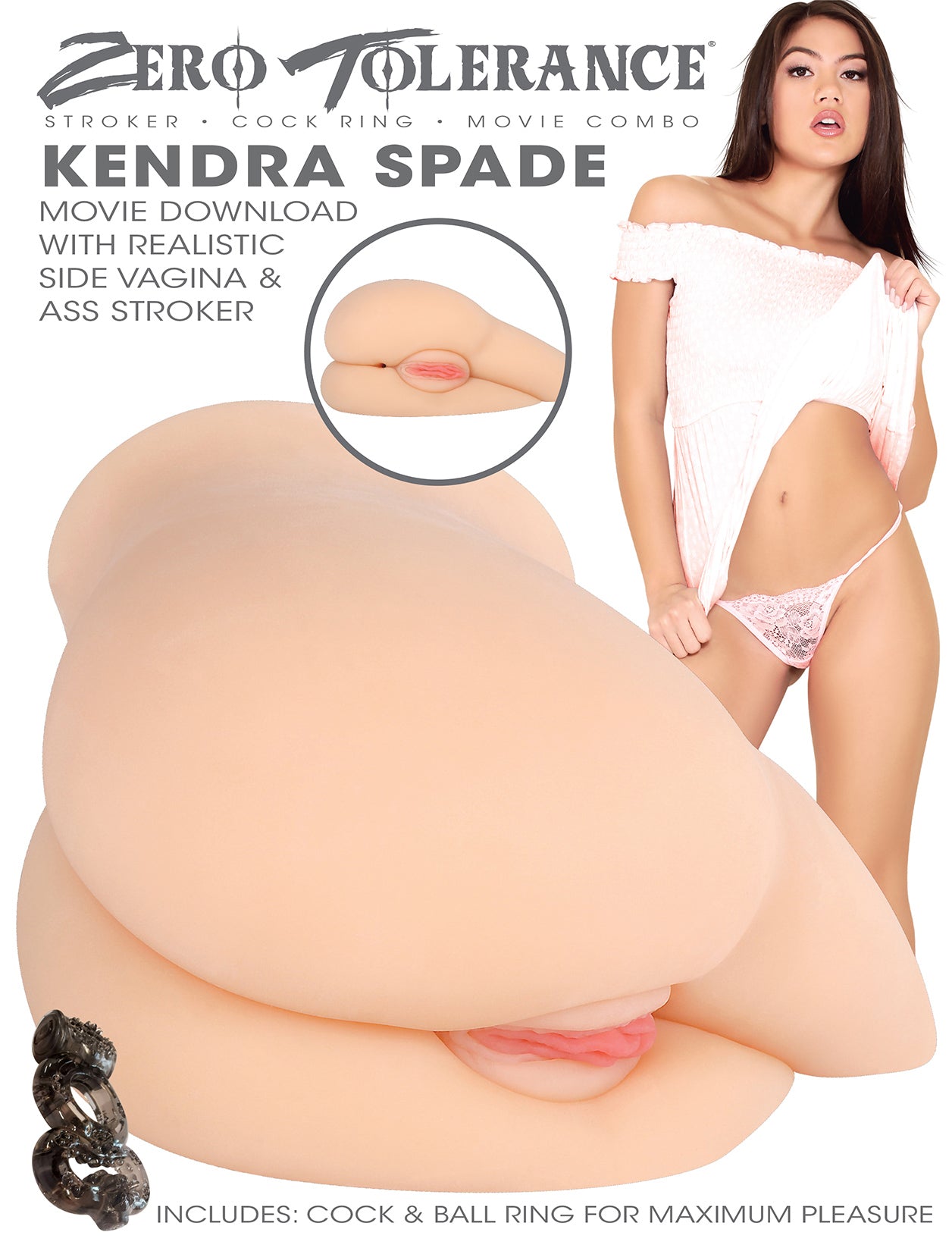 Kendra Spade Movie Download With Realistic Side Vagina and Ass Stroker - Not Very Vanilla