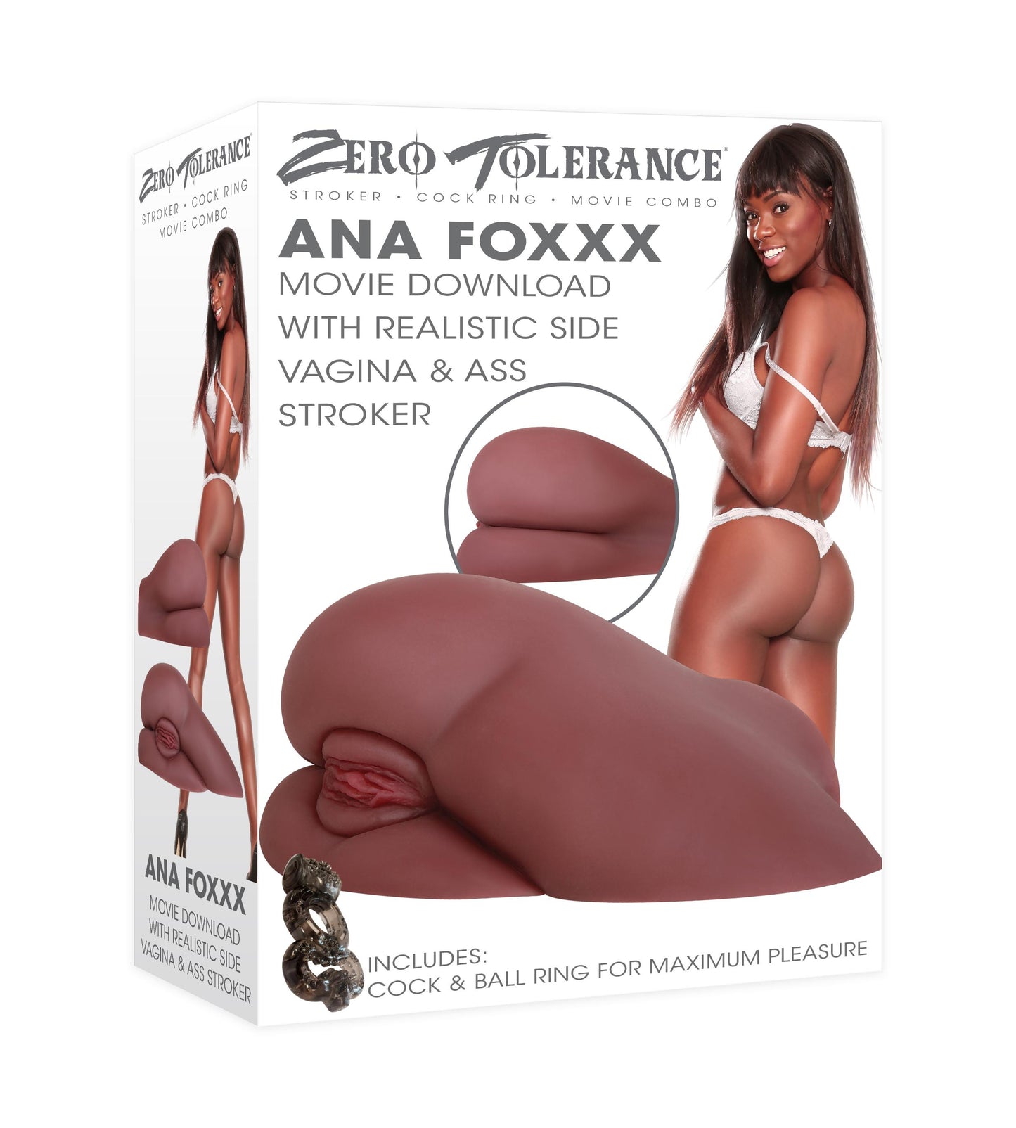 Ana Foxxx Movie Download With Realistic Side Vagina and Ass Stroker - Not Very Vanilla