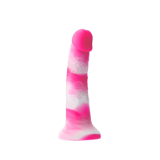 Colours - Pleasures - Yum Yum 6 In. Dildo - Pink - Not Very Vanilla