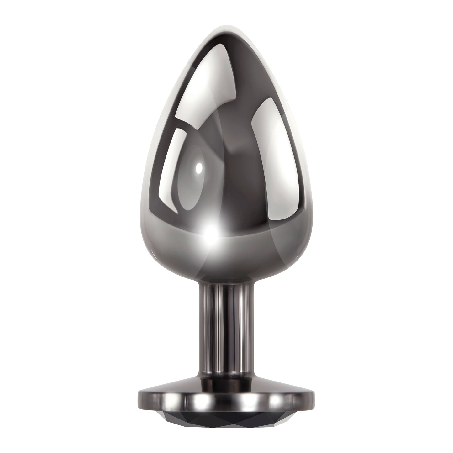 Black Gem Anal Plug - Large - Not Very Vanilla