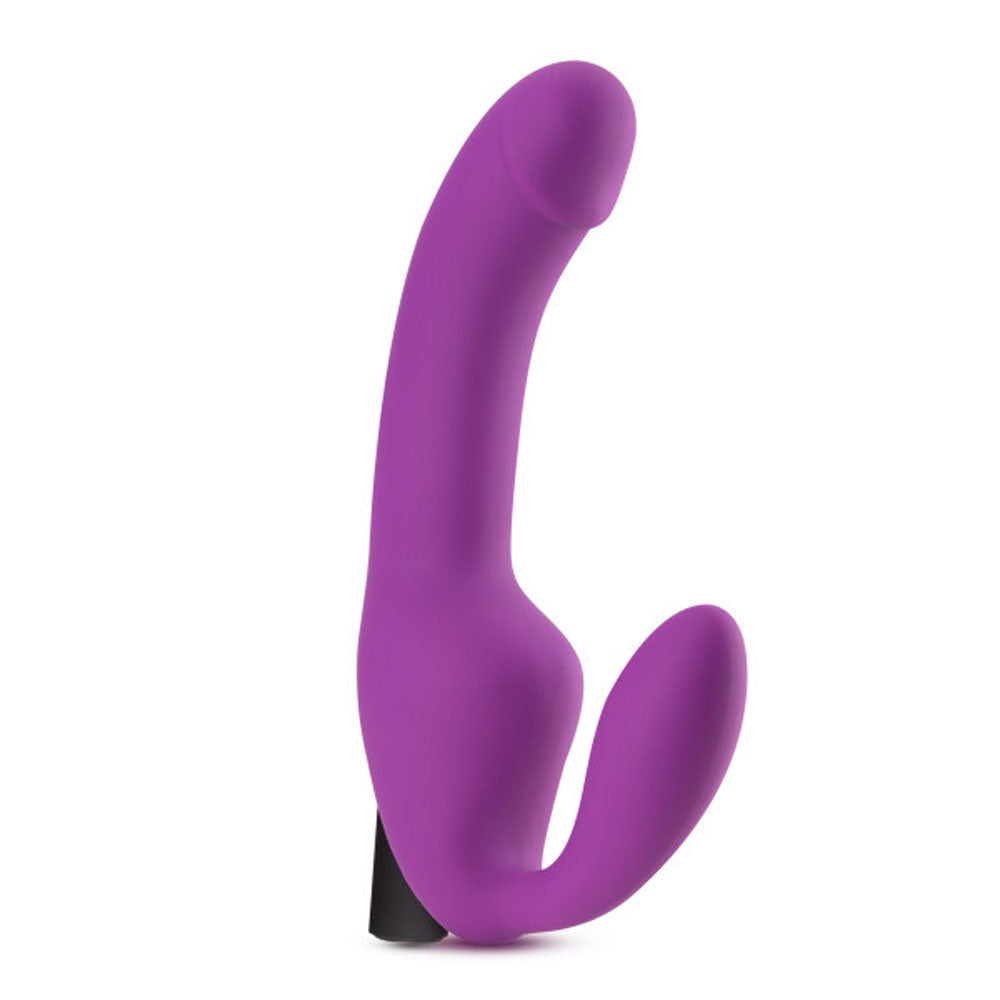 Temptasia - Cyrus - Strapless Silicone Dildo - Purple - Not Very Vanilla