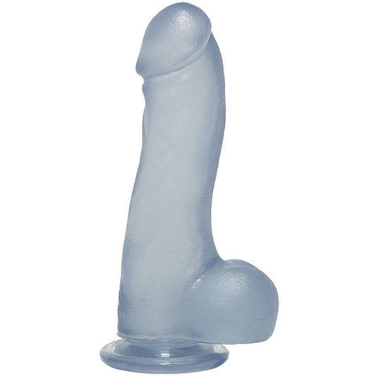 Crystal Jellies - 7.5 Inch Master Cock With Balls - Not Very Vanilla