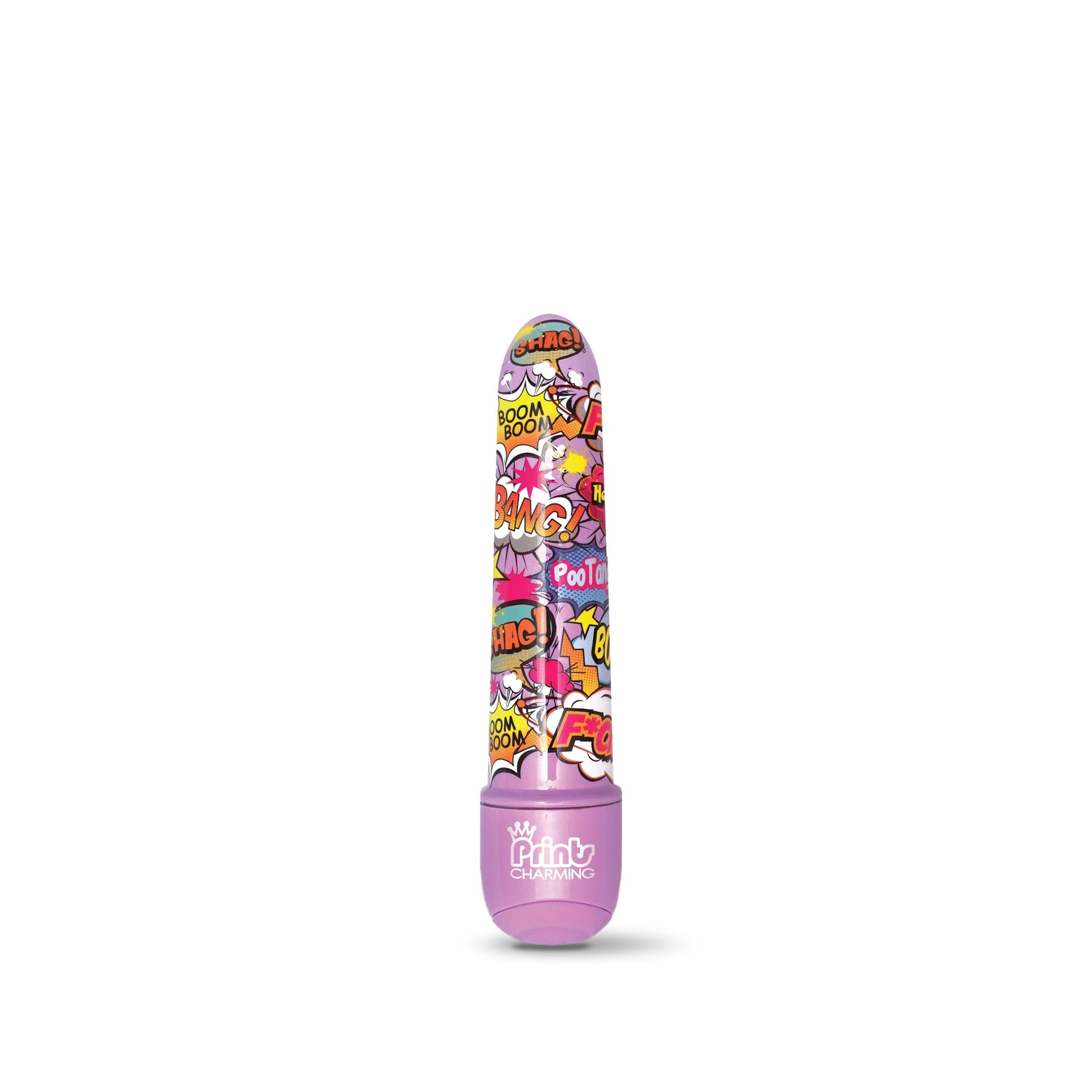 Prints Charming Pop Tease 5 Inch Mini Vibe - Fuck Purple - Not Very Vanilla