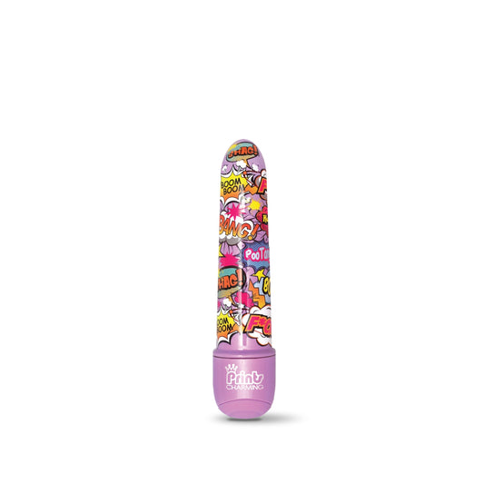 Prints Charming Pop Tease 5 Inch Mini Vibe - Fuck Purple - Not Very Vanilla