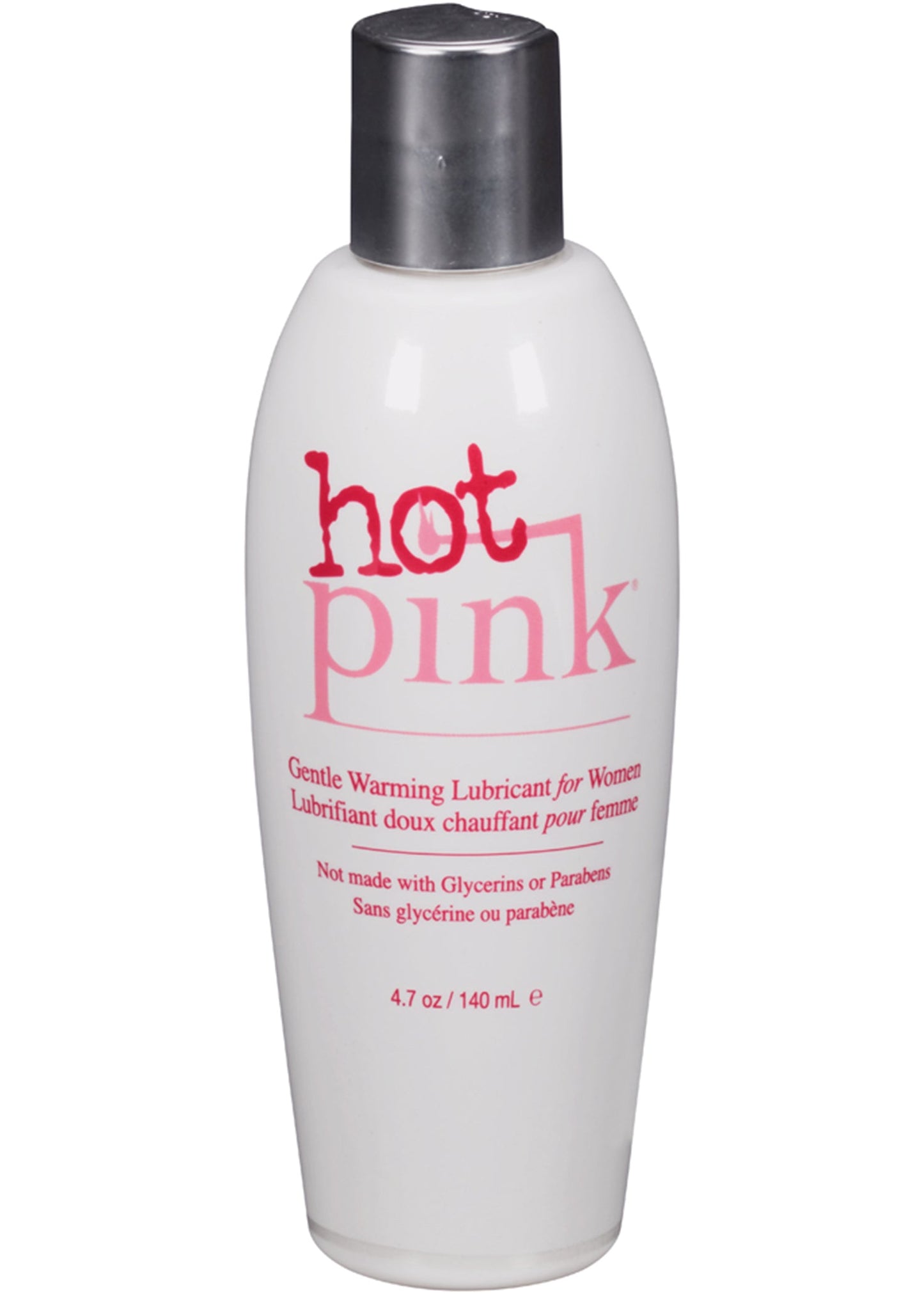 Hot Pink Warming Lubricant for Women - 4.7 Oz. / 140 ml - Not Very Vanilla