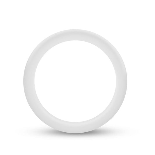 Performance - Silicone Glo Cock Ring - White Glow - Not Very Vanilla