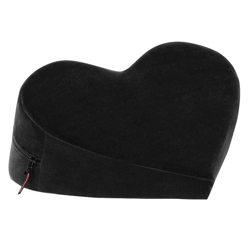 Liberator Heart Wedge Velvish-Black - Not Very Vanilla