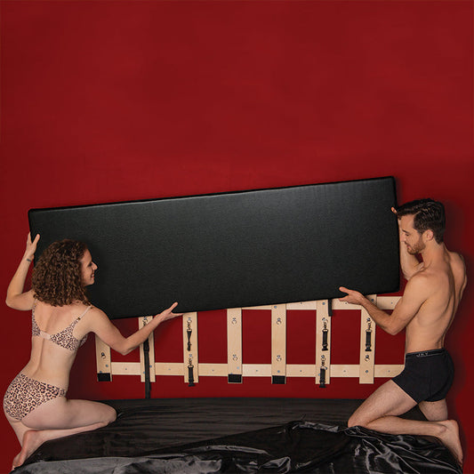 Liberator BDSM Bondage Headboard-Black Queen [Special Order] - Not Very Vanilla