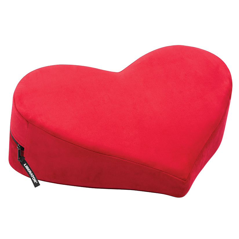 Liberator Heart Wedge MicroVelvet-Red - Not Very Vanilla