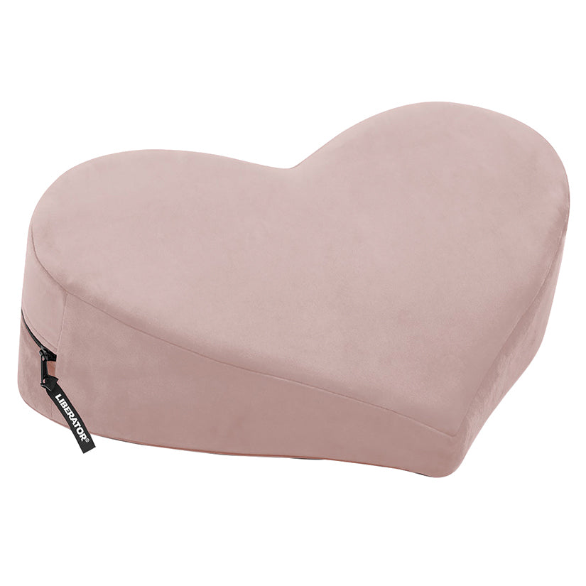 Liberator Heart Wedge MicroVelvet-Rose - Not Very Vanilla