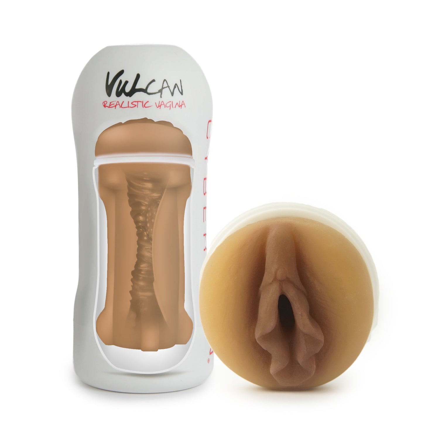 Vulcan Cyberskin - Realistic Vagina - Mocha - Not Very Vanilla