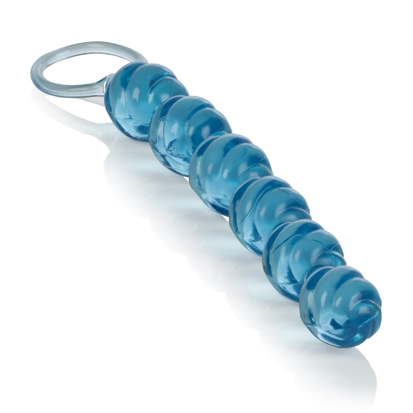 Swirl Pleasure Beads - Blue - Not Very Vanilla