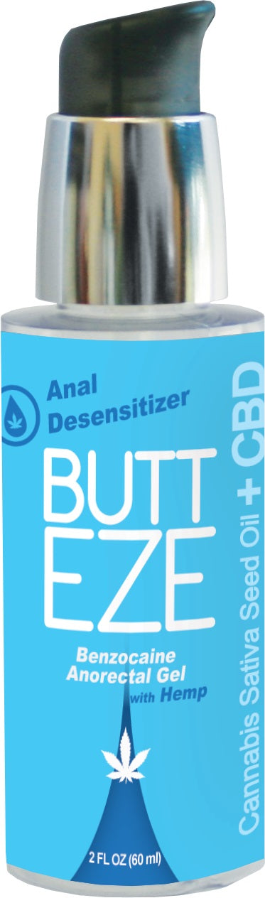 Butt Eze Anal Desensitizer - 2 Fl. Oz. / 60 ml - Not Very Vanilla