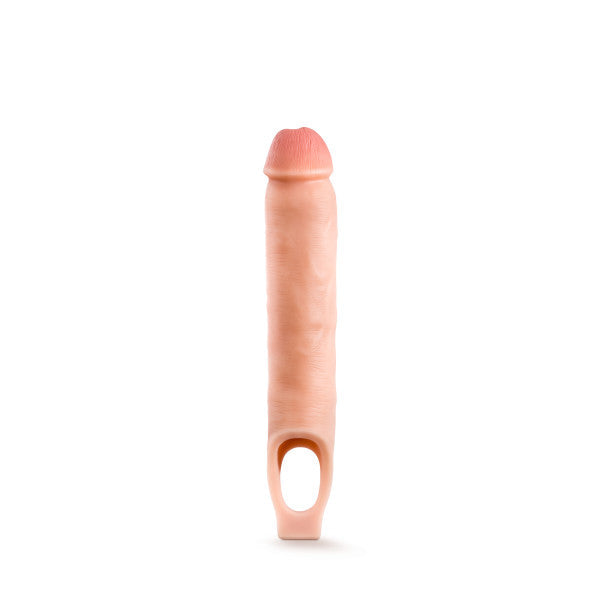 Performance Plus - 11.5 Inch Silicone Cock Sheath Penis Extender - Vanilla - Not Very Vanilla