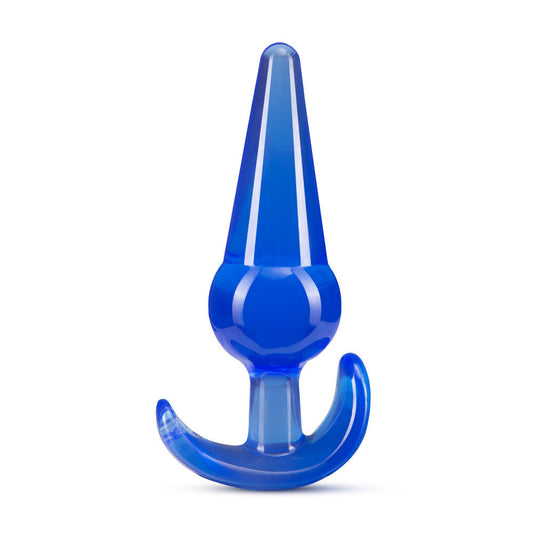 B Yours - Large Anal Plug - Blue - Not Very Vanilla