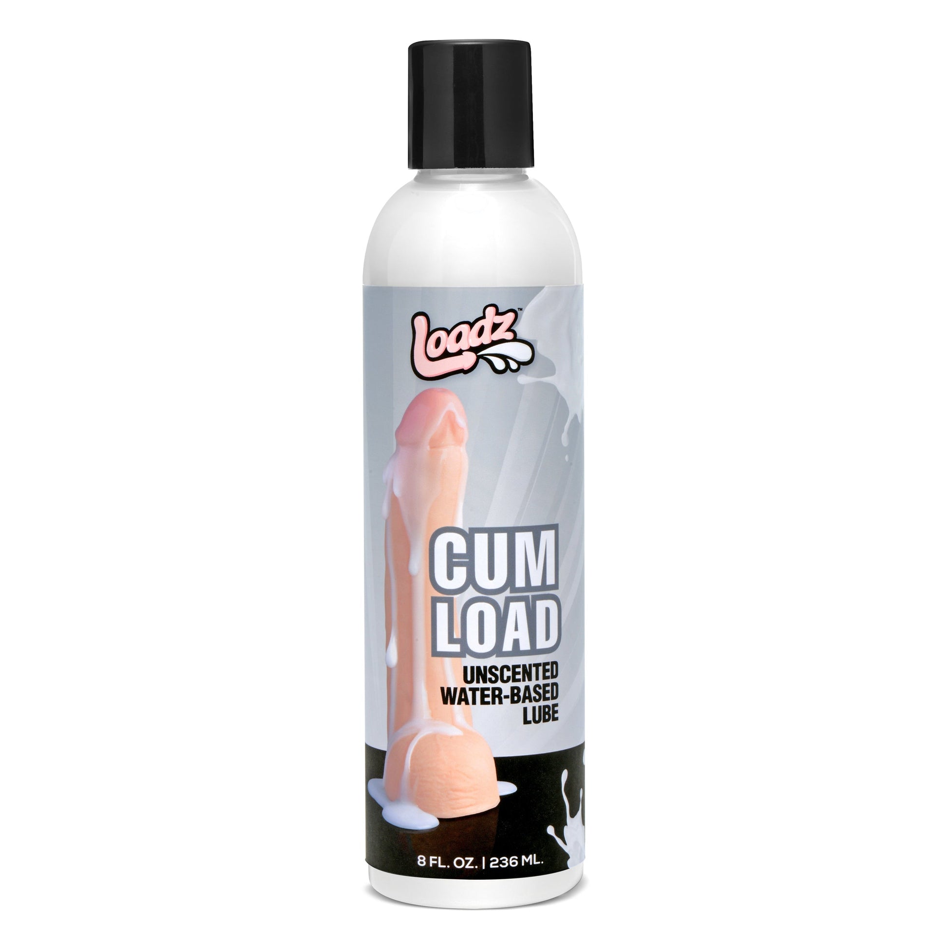 Loadz Cum Load Unscented Water-Based Lube 8 Fl. Oz - Not Very Vanilla