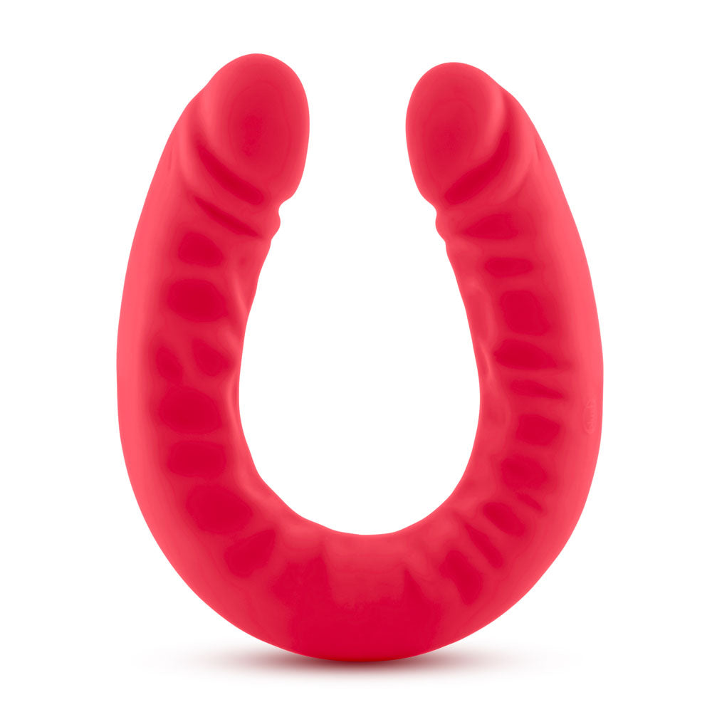 Ruse - Silicone Double Headed Dildo - 18 Inch - Cerise - Not Very Vanilla