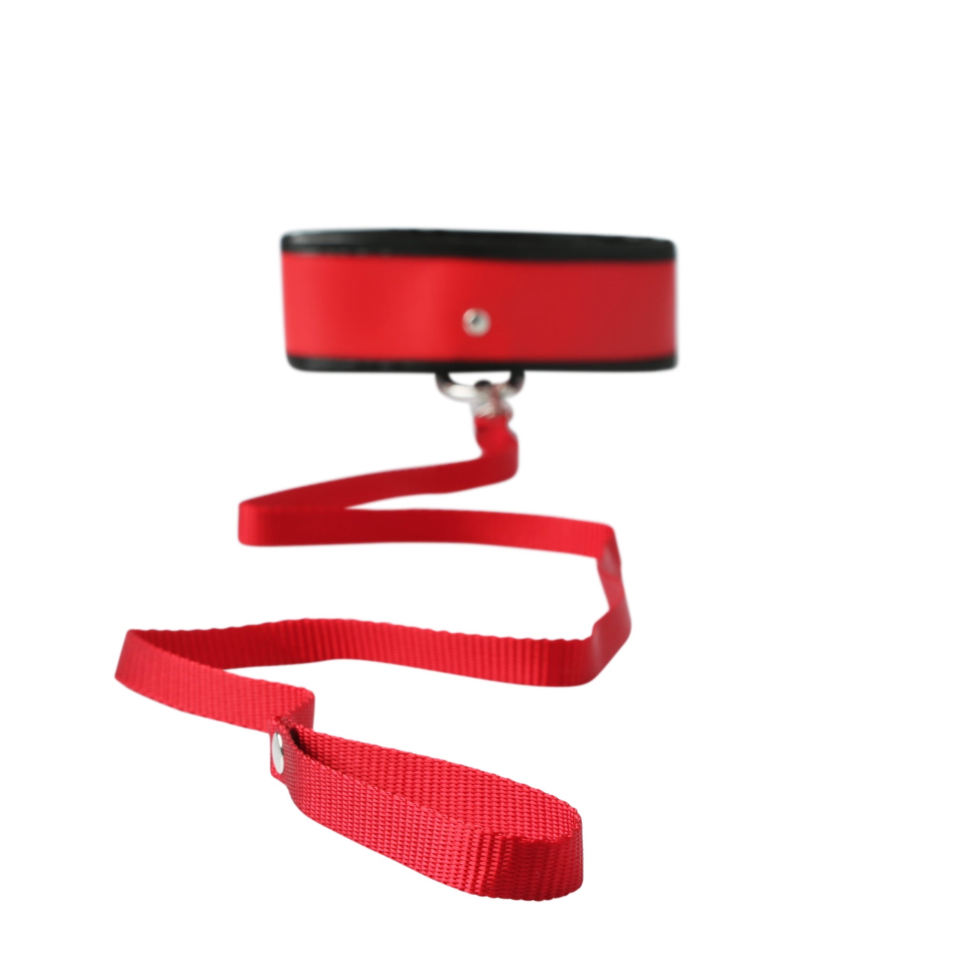 Sex and Mischief Leash and Collar - Red - Not Very Vanilla