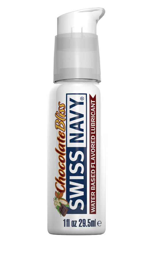 Swiss Navy Chocolate Bliss Lubricant 1oz 29.5ml - Not Very Vanilla