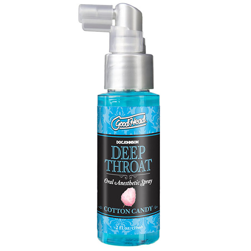 Goodhead - Deep Throat Spray - Cotton Candy - 2 Fl. Oz. - Not Very Vanilla