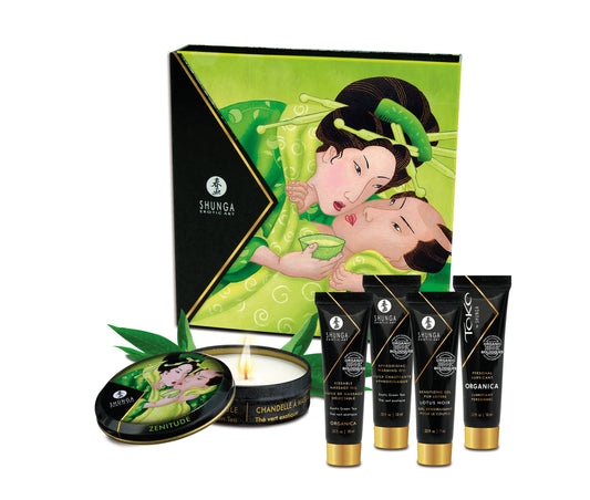 Geisha's Secrets Gift Set - Organica - Exotic Green Tea - Not Very Vanilla