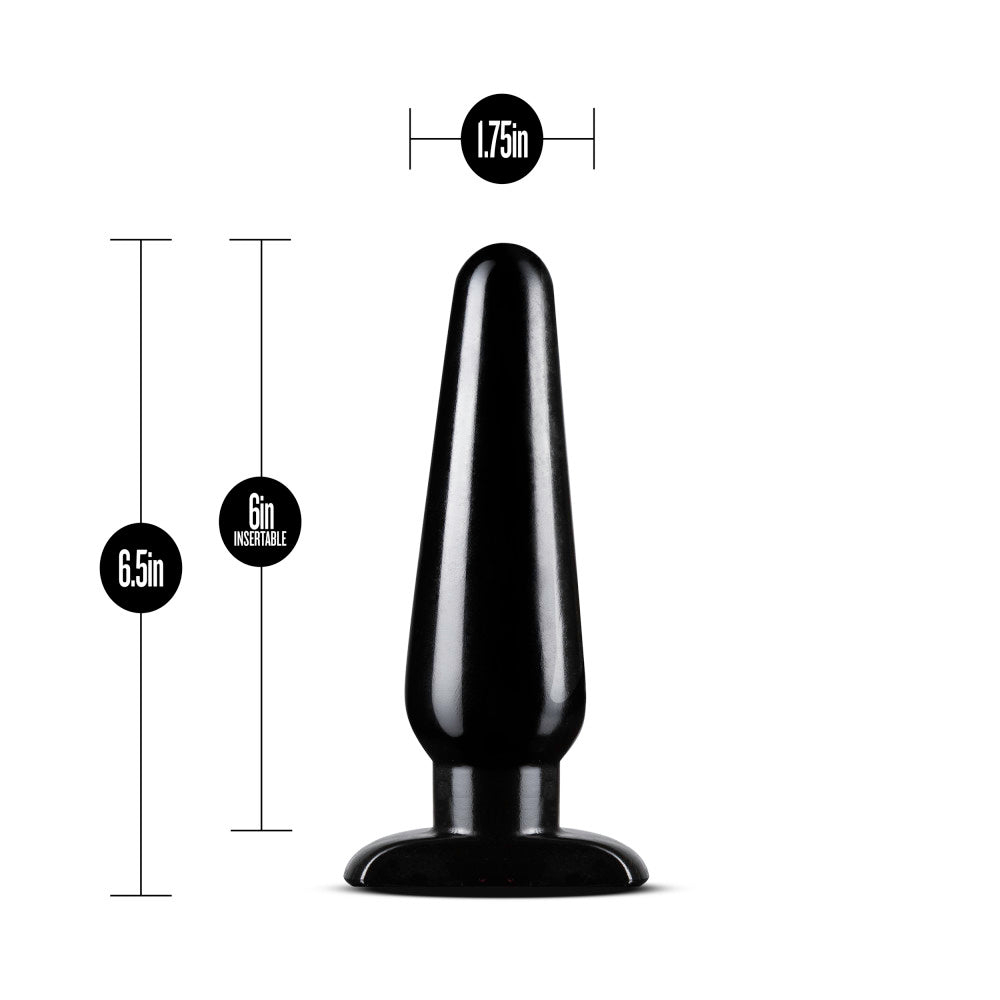 Anal Adventures - Basic Plug Kit - Black - Not Very Vanilla