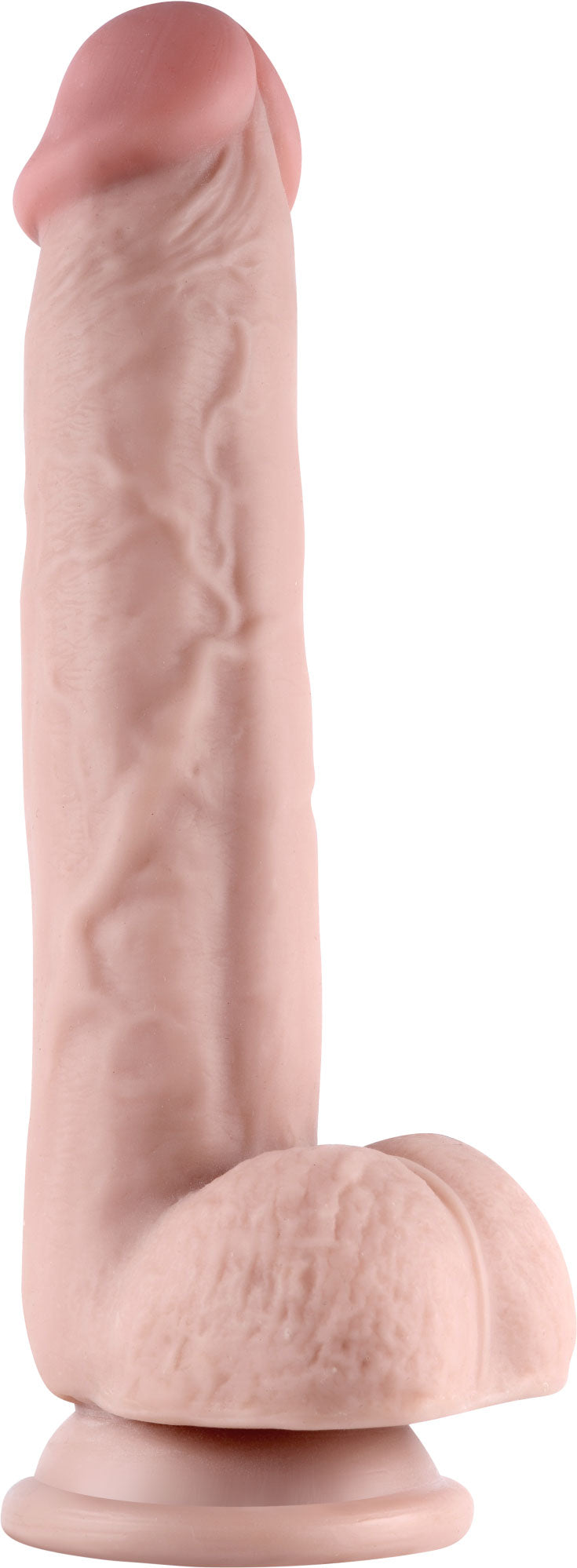 Get Lucky 9 Inch Real Skin Dildo - Not Very Vanilla