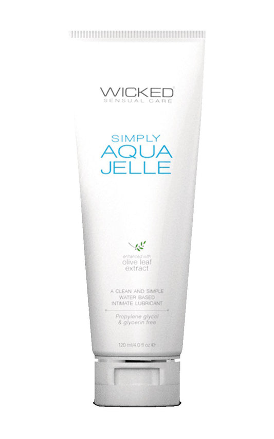 Simply Aqua Jelle Fragrance Free Lubricant - 4 Fl. Oz. - Not Very Vanilla