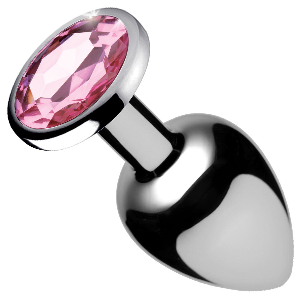 Pink Gem Anal Plug - Medium - Not Very Vanilla