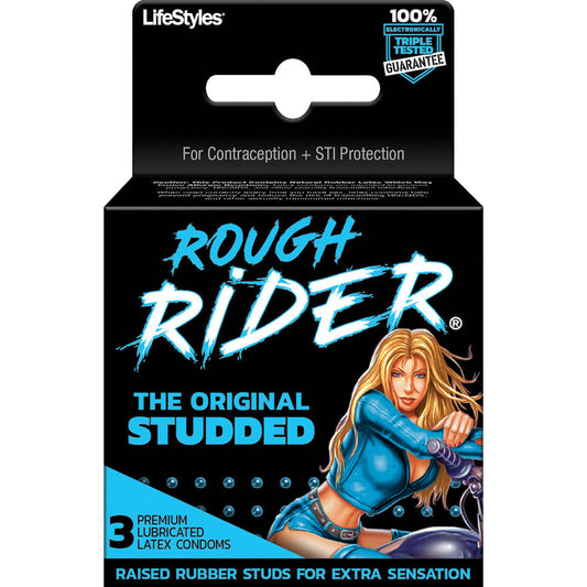 Rough Rider - Original Studded - 3 Pack - Not Very Vanilla