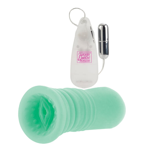 Sue Johanson Glow-in-the-Dark Vibrating Super Head Honcho - White - Not Very Vanilla