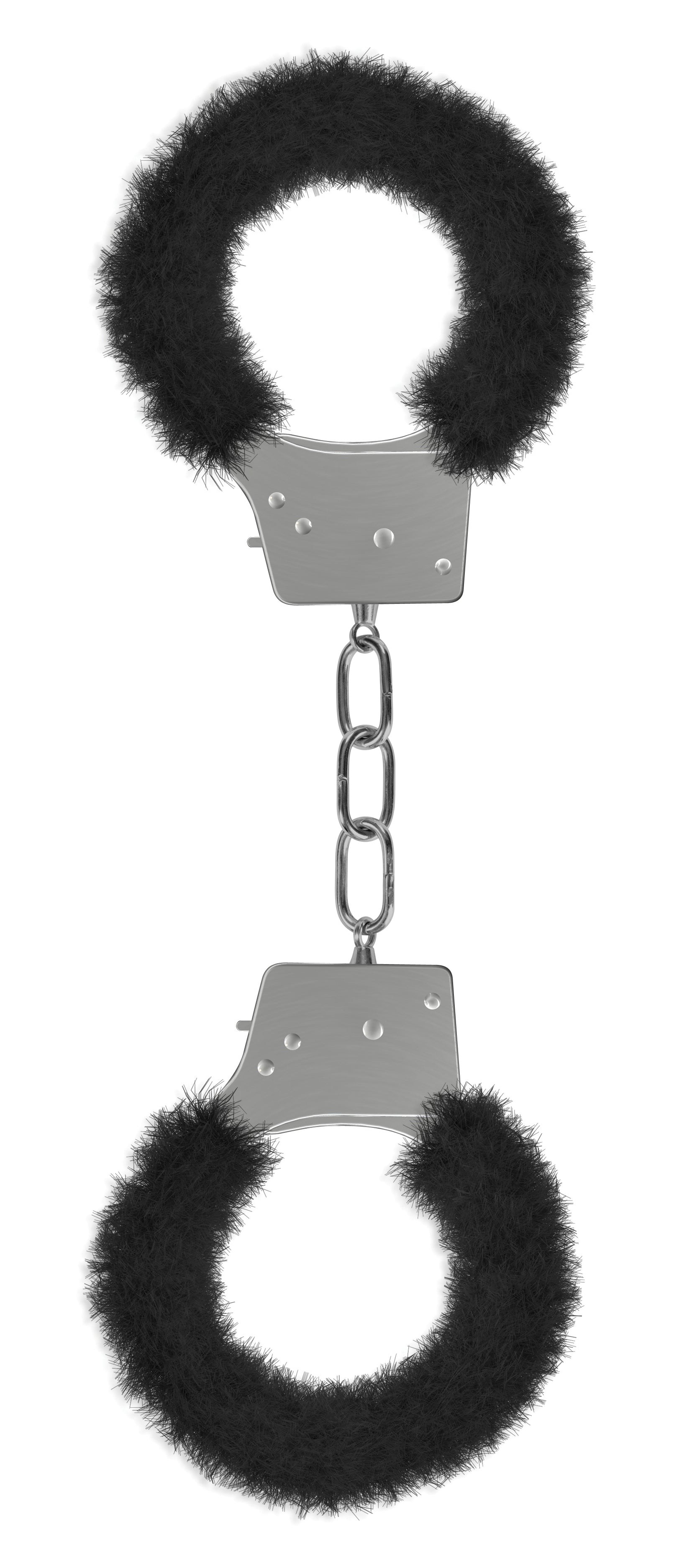 Beginner's Furry Handcuffs - Black - Not Very Vanilla