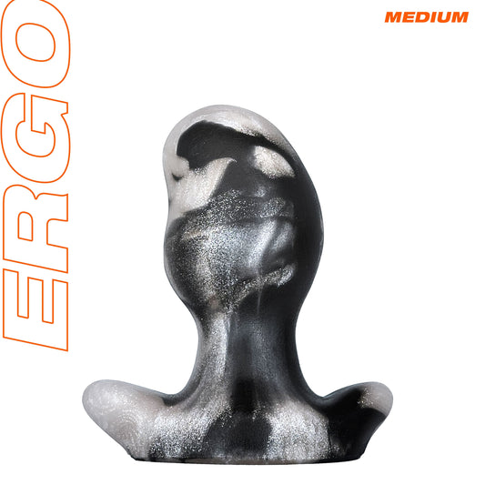 Ergo Butt Plug - Medium - Platinum Swirl - Not Very Vanilla