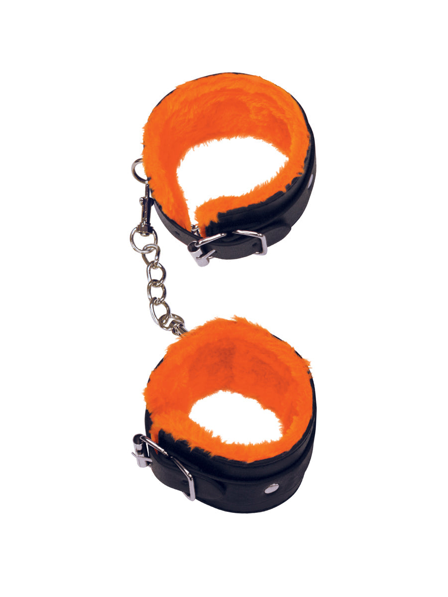 The 9's Orange Is the New Black Love Cuffs Ankle - Black - Not Very Vanilla