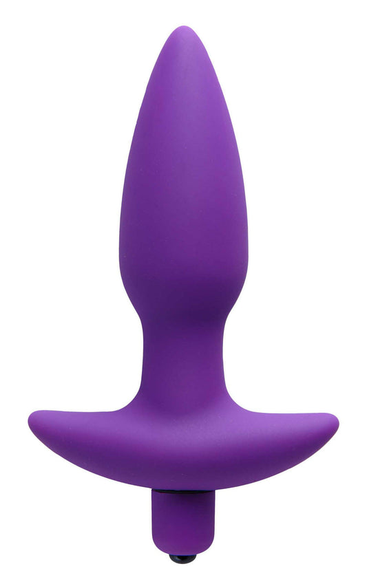 Aria Vibrating Silicone Anal Plug - Medium - Not Very Vanilla