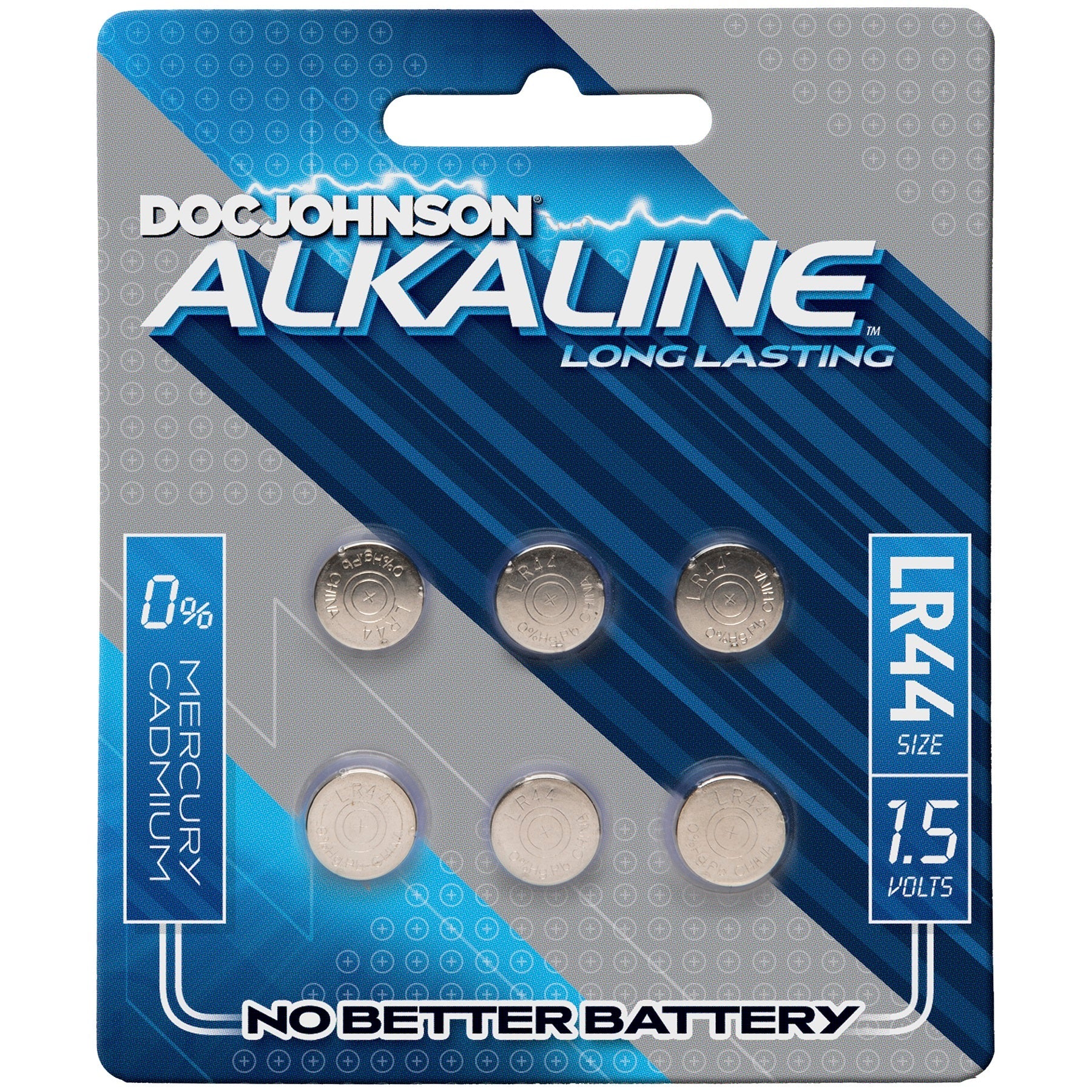 Doc Johnson Alkaline Batteries - LR44 - 15 Volts - Not Very Vanilla