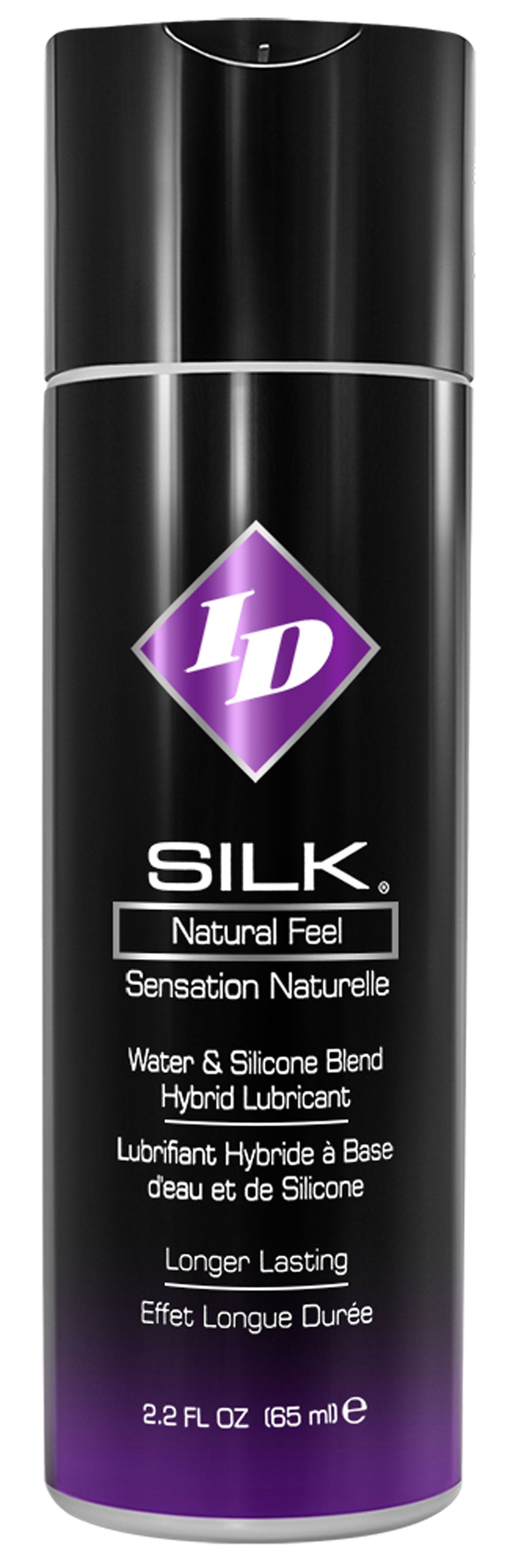 ID Silk Silicone and Water Blend Lubricant 2.2 Oz - Not Very Vanilla