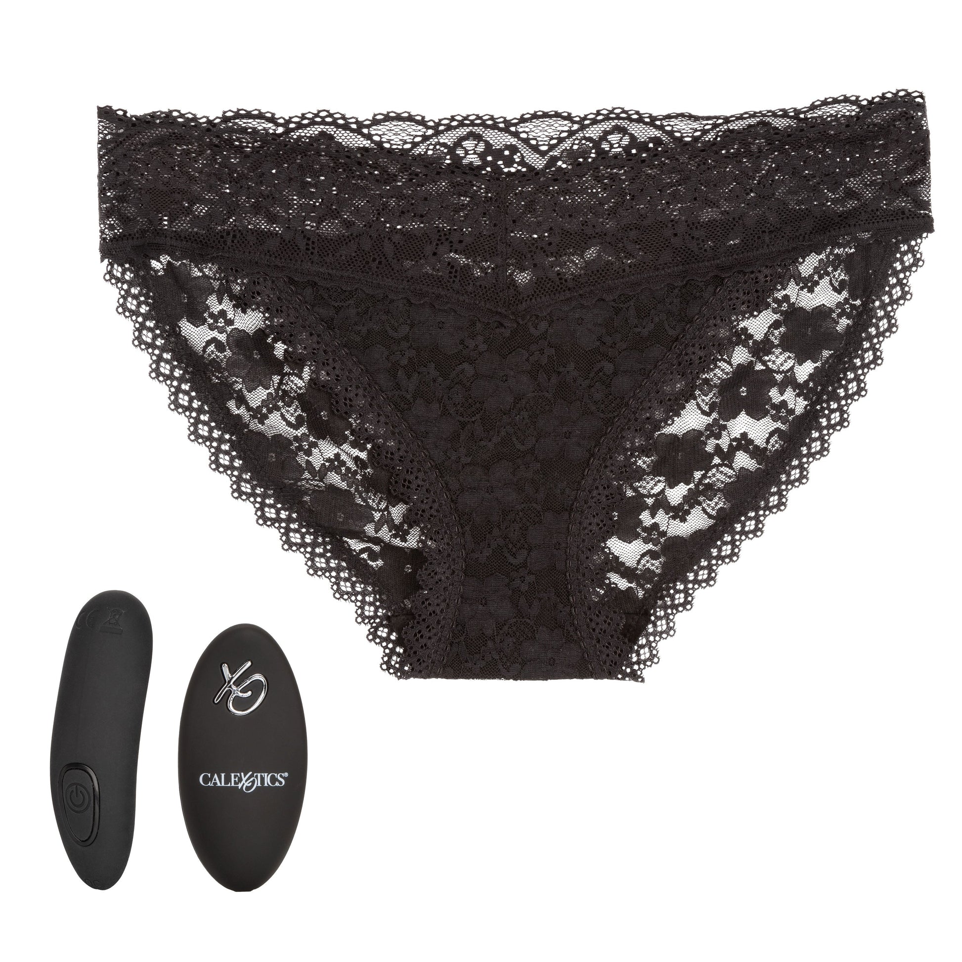 Remote Control Lace Panty Set - S/m - Not Very Vanilla