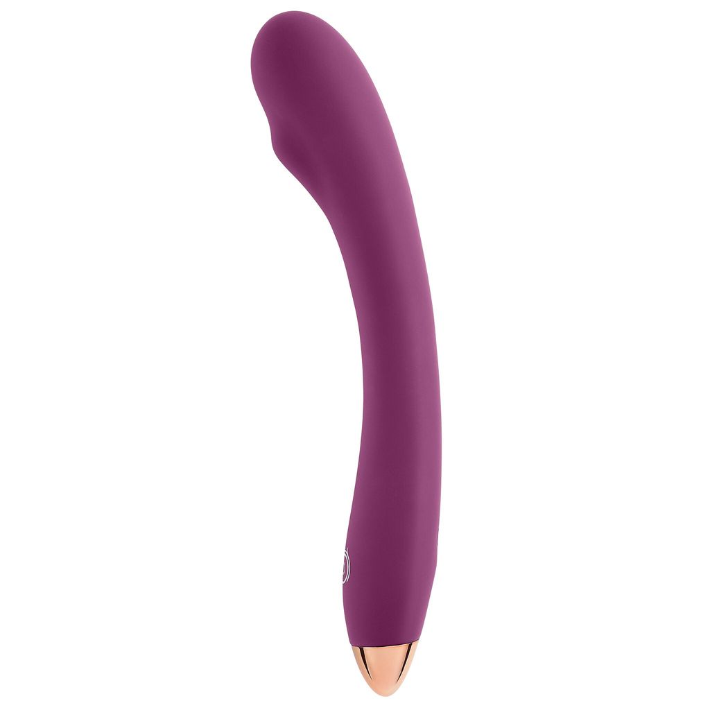 Cloud 9 Novelties G-Spot Slim 8 Inch Flexible Body Vibrator - Plum - Not Very Vanilla