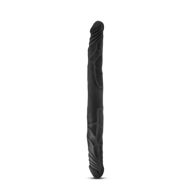 B Yours - 14 Inch Double Dildo - Black - Not Very Vanilla