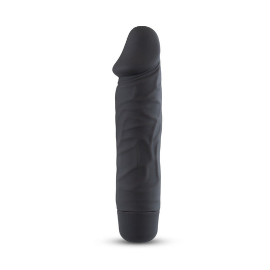 Silicone Willy's - Maverick - 6.25 Inch Vibrating Dildo - Black - Not Very Vanilla