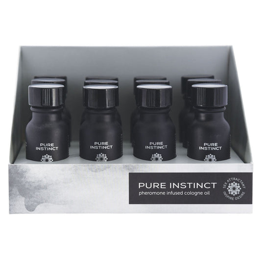 Pure Instinct Pheromone Cologne Oil for Him 12 Pc Display 15 ml - Not Very Vanilla