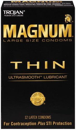 Trojan Magnum Thin - 12 Pack - Not Very Vanilla