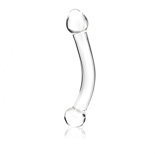 7 Inch Curved Glass G-Spot Stimulator - Not Very Vanilla